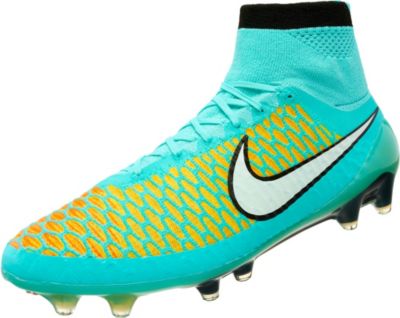 turquoise soccer cleats