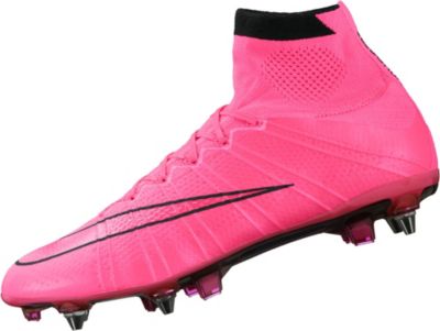 neon pink nike soccer cleats