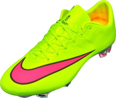 nike mercurial neon green