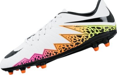 white hypervenom soccer cleats