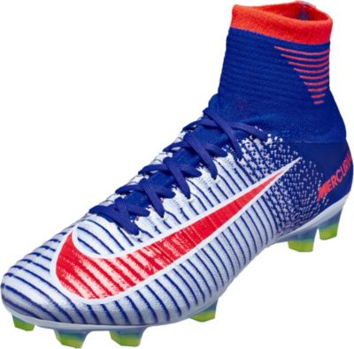 red white and blue soccer cleats, OFF 