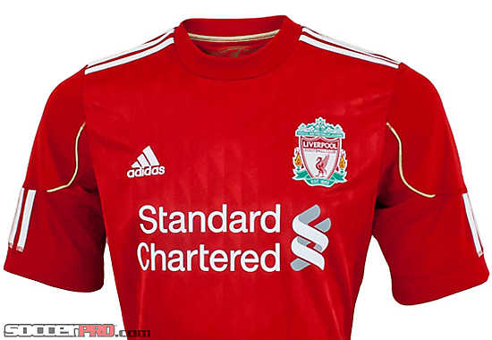 Adidas Liverpool Home Jersey - 2010 Liverpool Jerseys