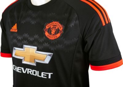 man united black jersey