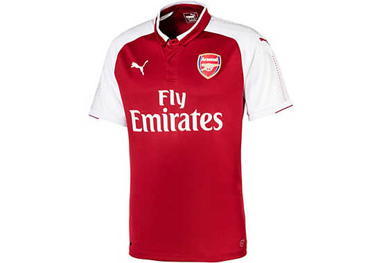 arsenal soccer jersey