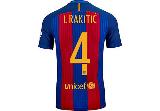 rakitic barcelona jersey