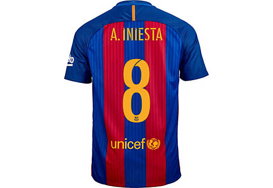 iniesta barca jersey