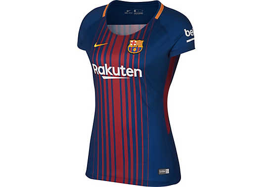 Nike Womens Barcelona Home Jersey - 2017-18 Nike Barcelona Jerseys