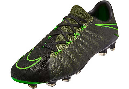 Nike Hypervenom Phantom Iii Fg Electric Green/black/volt