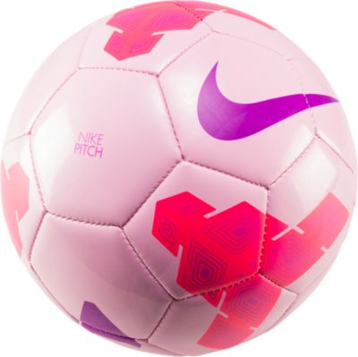 pink nike soccer ball