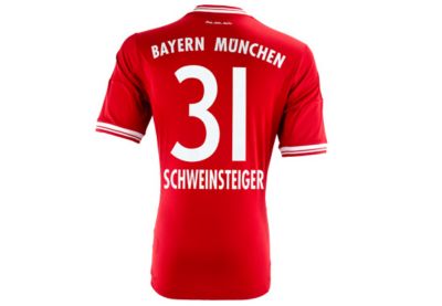 adidas Bayern Jersey - 2013 Schweinsteiger FCB Home Jerseys