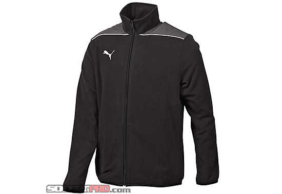 Puma Fleece Jacket - Black Puma Training Top