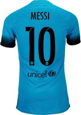 Nike Lionel Messi Barcelona 3rd Jersey - 2015-16 Jerseys