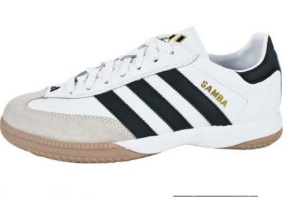 White Adidas Samba Millenium - Adidas Indoor Shoes