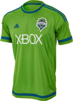 adidas Youth Sounders Home Jersey - 2015 Seattle Sounders Jerseys