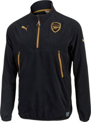 Puma Arsenal Training Fleece - Gray Arsenal FC Soccer Jackets