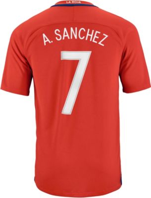 Nike Alexis Sanchez Chile Home Jersey - 2016 Chile Jerseys