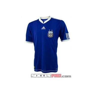 Argentina Away Jersey - Blue 2010 Argentina Jerseys