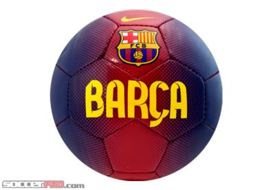 Nike Barcelona Mini Ball - Blue with Red - Nike Skills Soccer Balls