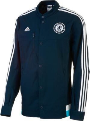 Chelsea Anthem Jacket - Blue adidas Chelsea Soccer Jackets