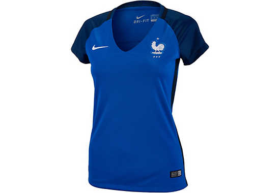 Nike Womens France Home Jersey - 2016 France Soccer Jerseys