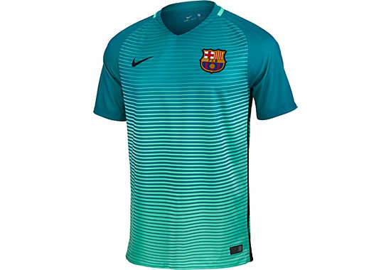 Nike Kids Barcelona 3rd Jersey - 2016 Soccer Jerseys