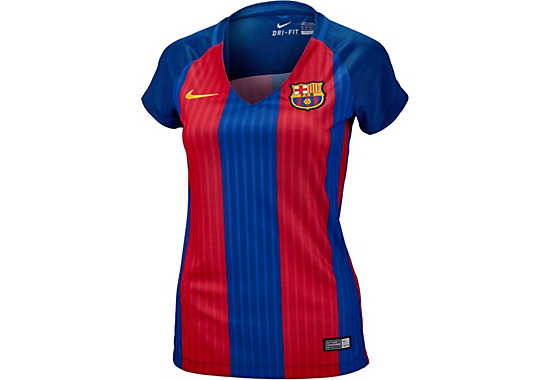 Nike Womens Barcelona Home Jersey - 2016 Nike Barcelona Jerseys