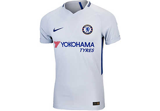 2017/18 Nike Chelsea Match Away Jersey - Chelsea Away Jersey