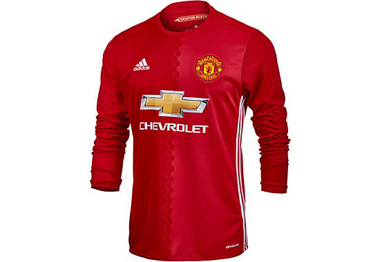 adidas Manchester United Home Jersey >> Fast Shipping >> 2016 ...