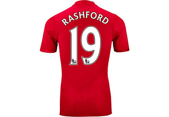 adidas Marcus Rashford Manchester United Jersey - 2016 Man United Jerseys