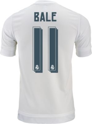 Gareth Bale Real Jersey - 2015/16 adidas Real Madrid Home Jerseys