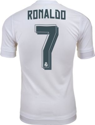 Ronaldo Real Jersey >> Free Shipping >> 2015/16 adidas Real Madrid Home