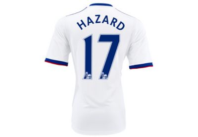 adidas Chelsea Away Jersey - 2013 White Hazard Chelsea Jerseys